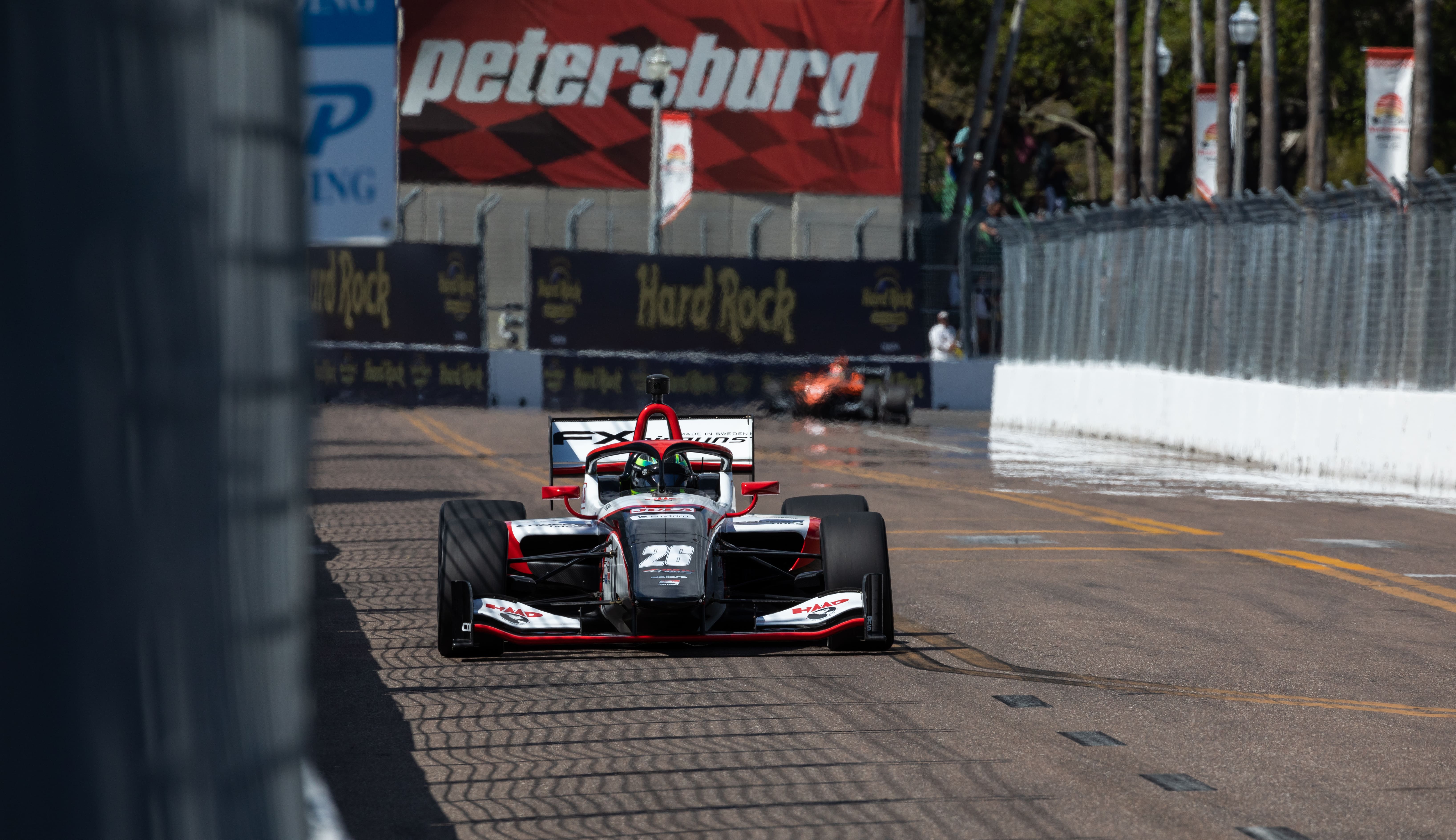Road to Indy cars at the Firestone Grand Prix of St. Petersurg