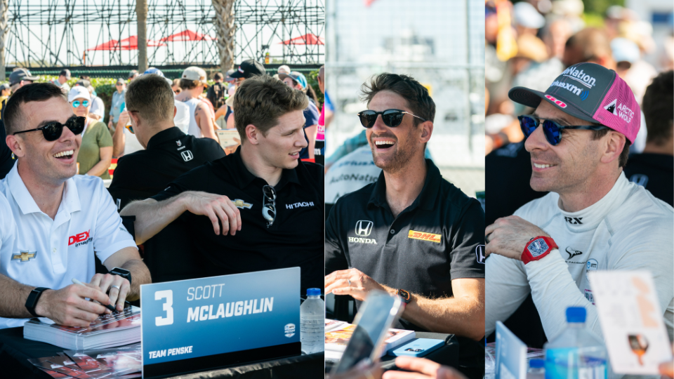 Which NTT INDYCAR SERIES drivers are doing some preseason racing at Rolex 24 at Daytona? 