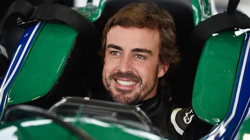 Alonso tests at Barber